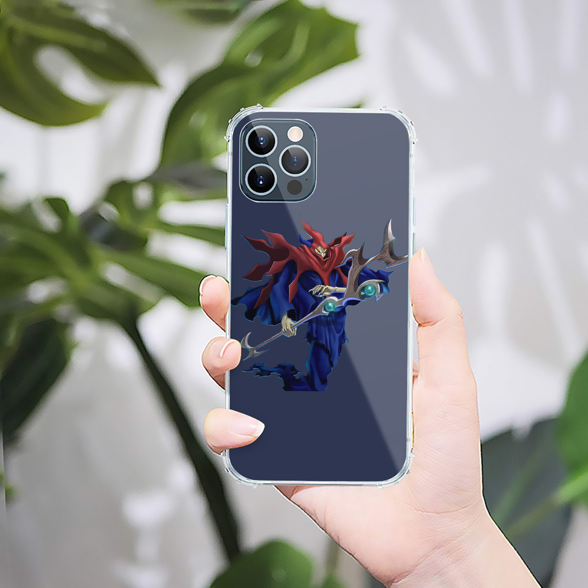 （画像用） 遊☆戯☆王 Yu-Gi-Oh! 【iPhone 12シリーズ対応】透明スマホケース（クリアソフトケース）